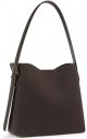 Bucket Bag Vegan Leather Shoulder Purses for Women Trendy Adjustable Strap