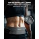 Running Belt Fanny Pack: Slim Waist Bag for Men Women, Workout Fitness Phone Holder for Exercise Marathon Jogging-Grey