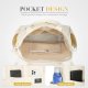 Women's Canvas Tote Bag Fashion Crossbody Handbag Large Capacity Travel Satchel