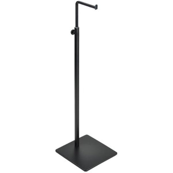 Black Metal Handbag Rack Women Handbag Stand Holder with Adjustable Height