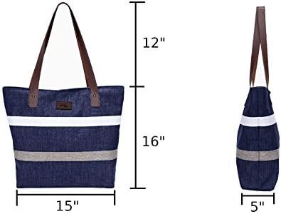Shoulder Tote Bag Purse Top Handle Satchel Handbag For Women Work College Travel Business Shopping Casual Upgraded