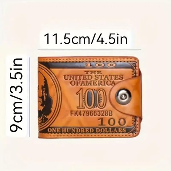 US Dollar Wallet – Slim RFID-Blocking Card Holder with 12 Multi-Slots | Minimalist Purse for Men & Women | Compact Travel Wallet for Cash