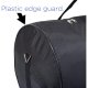 SQUARE JUMBO BLACK DUFFLE CARGO BAG LUGGAGE LAUNDRY TOTE (50Lb 30inches)
