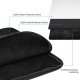 Green Tree Misty Landscape Print Laptop Case Stylish Water-Resistant Laptop Sleeve Carry Laptop Bag for Men Women