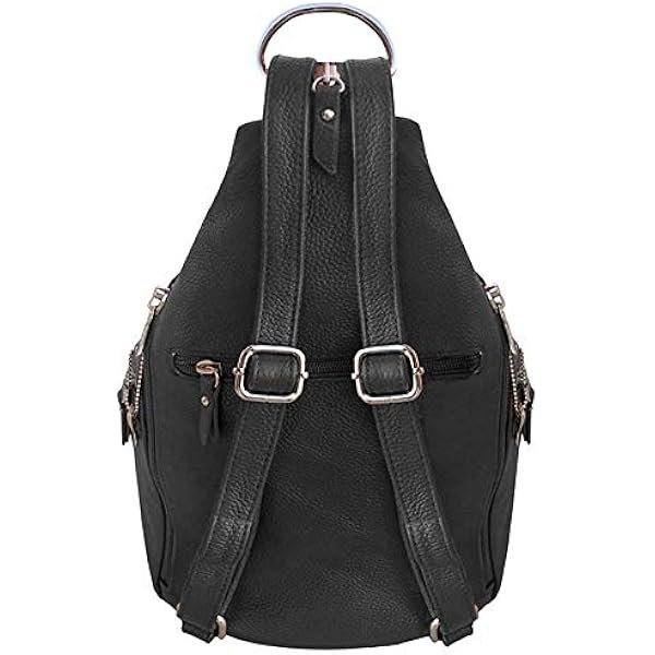 Leather Concealment Backpack