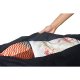 SQUARE JUMBO BLACK DUFFLE CARGO BAG LUGGAGE LAUNDRY TOTE (50Lb 30inches)