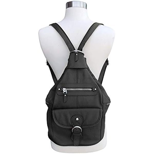 Leather Concealment Backpack