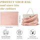 12 Pack Dust Bags for Handbags Travel Storage Pouch Silk Cloth Bag With Drawstring Large Storage Pouch for Handbag Purse Shoes Boots