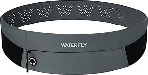 Running Belt Fanny Pack: Slim Waist Bag for Men Women, Workout Fitness Phone Holder for Exercise Marathon Jogging-Grey