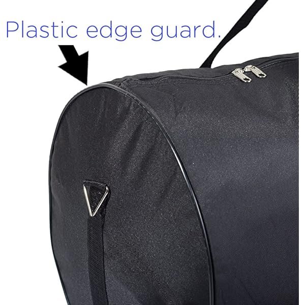 SQUARE JUMBO BLACK DUFFLE CARGO BAG LUGGAGE LAUNDRY TOTE (50Lb 30inches)