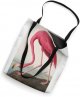 Pink Flamingo Bird Vintage Illustration Tote Bag