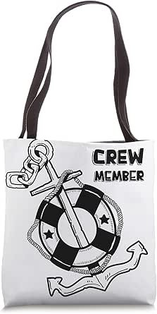 Crew Member Illustrated Logo Tote Bag